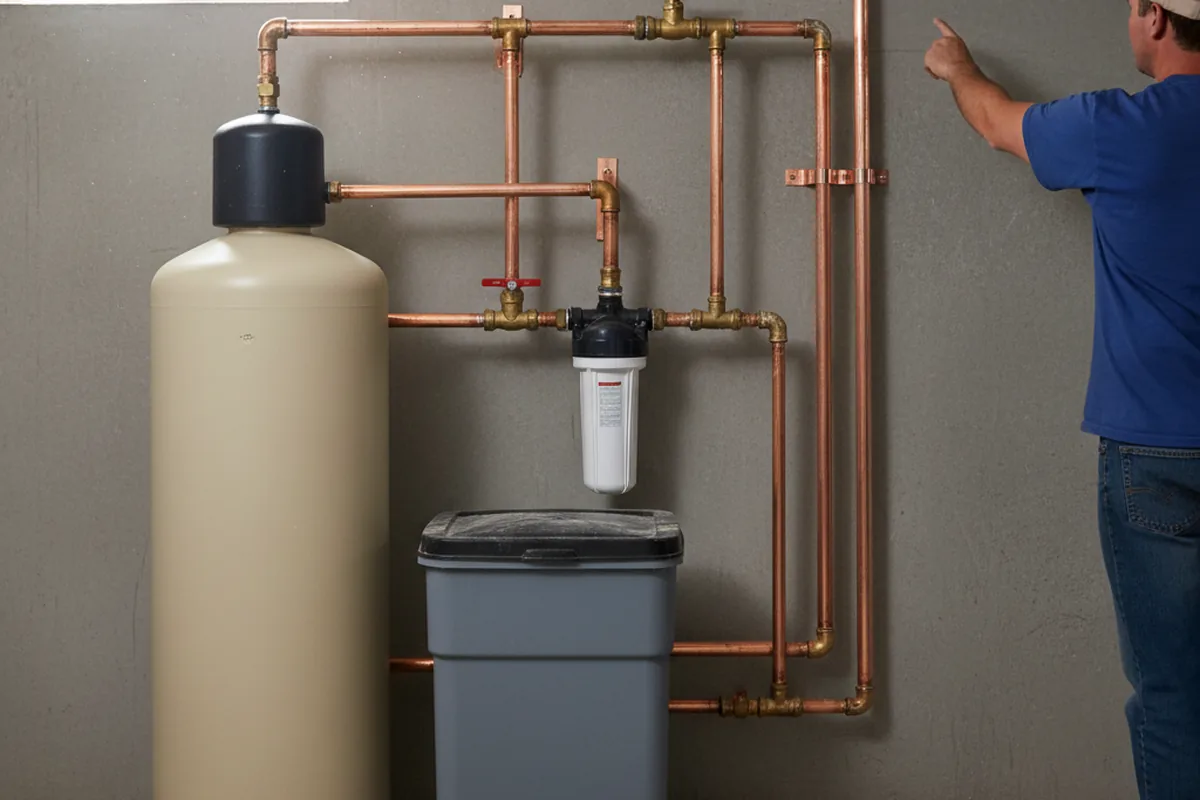 Whole-house water treatment system installed in Hopedale
